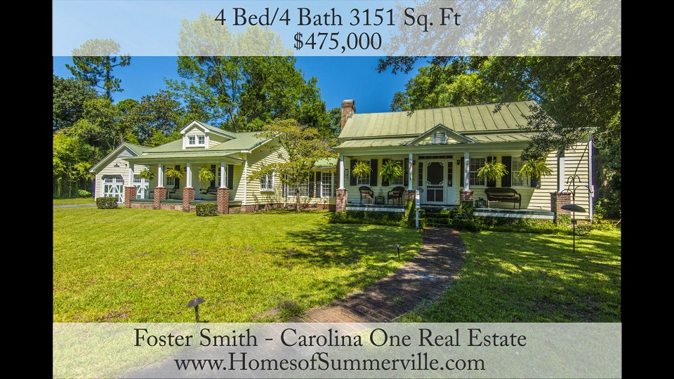 Historic Homes for Sale in Summerville, SC