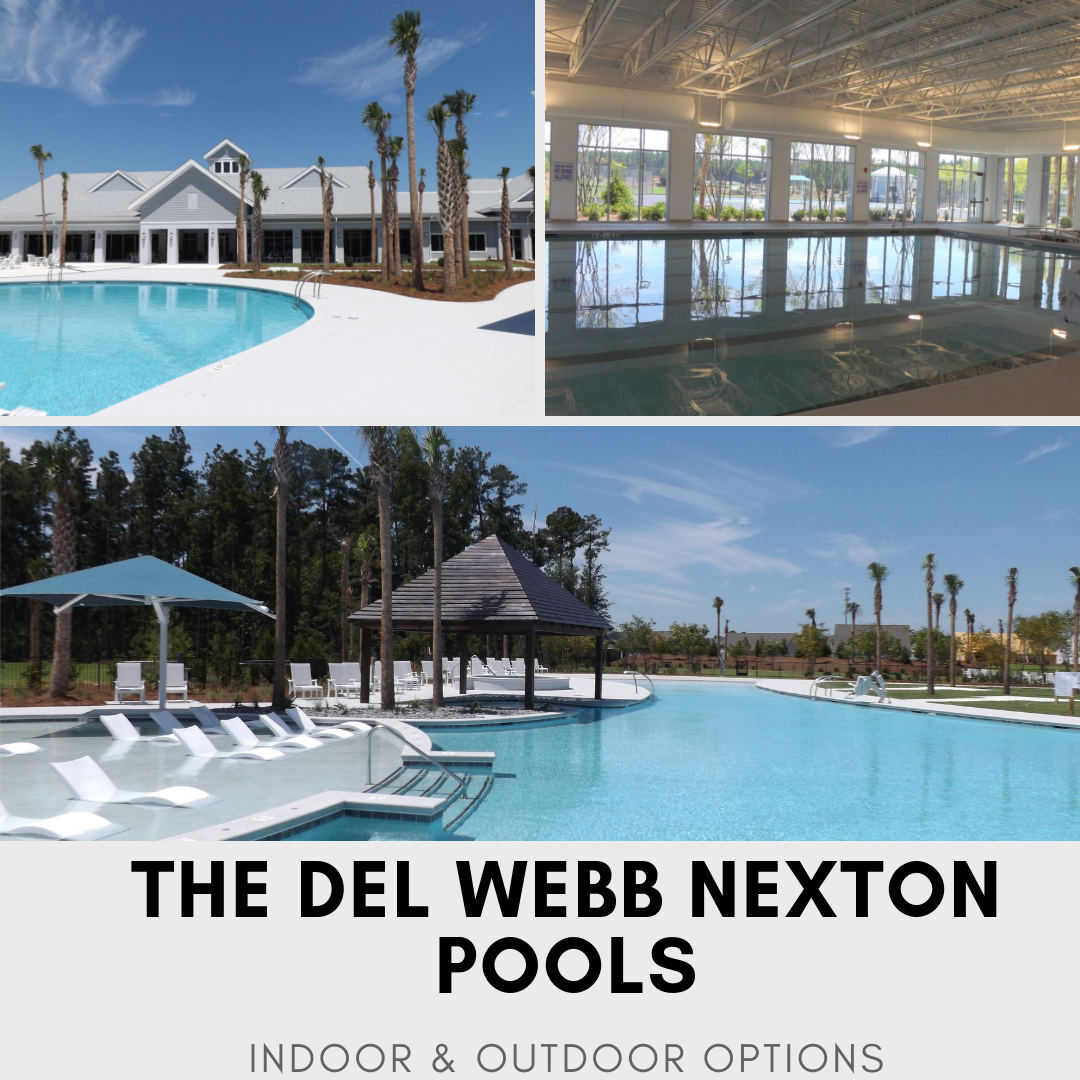 Pools at Del Webb Nexton